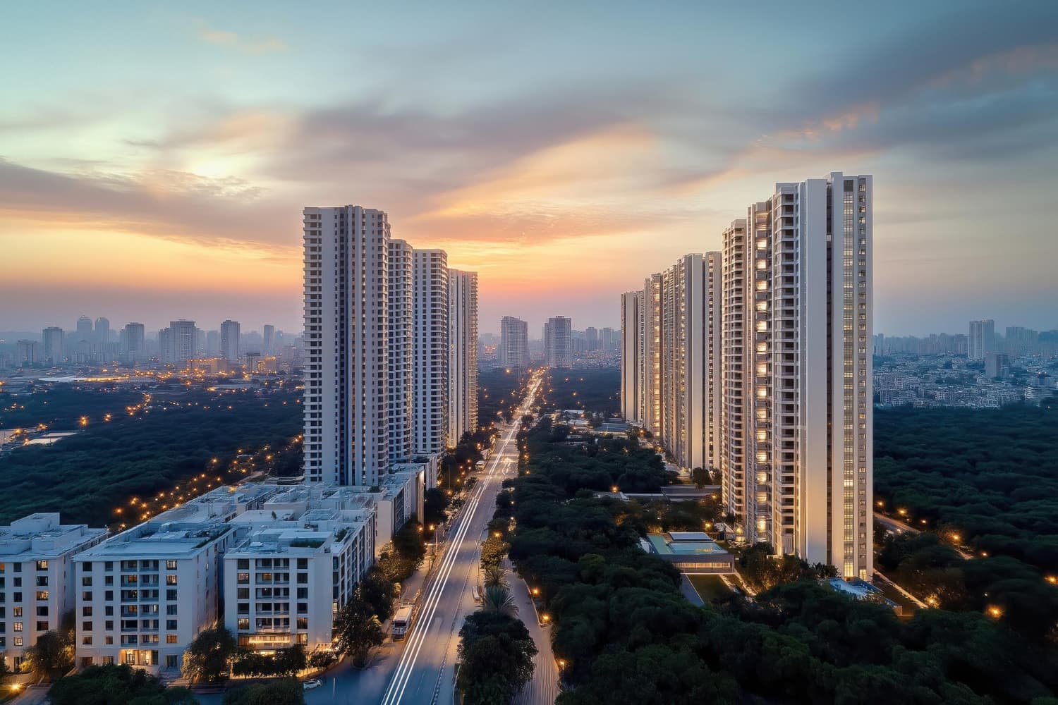 Modern real estate interior